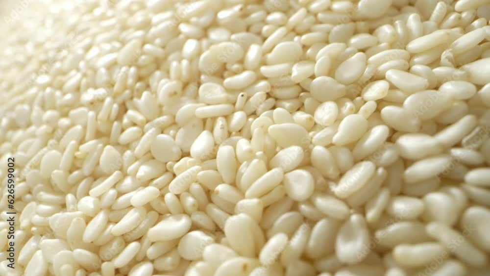 White sesame seeds are a versatile and nutritious ingredient commonly used in culinary applications worldwide. Their small size and distinctive shape, Through a probe lens, reveal the delicate
White sesame seeds are a versatile and nutritious ingredient commonly used in culinary applications worldwide. Their small size and distinctive shape, Through a probe lens, reveal the delicate