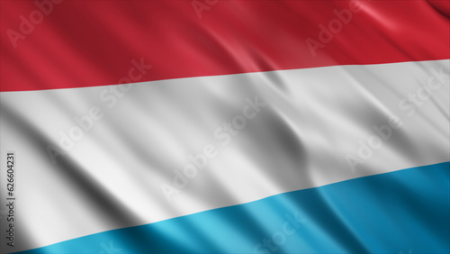 Free Download Luxembourg National Flag, High Quality Waving Flag Image 
 - GFXLoad