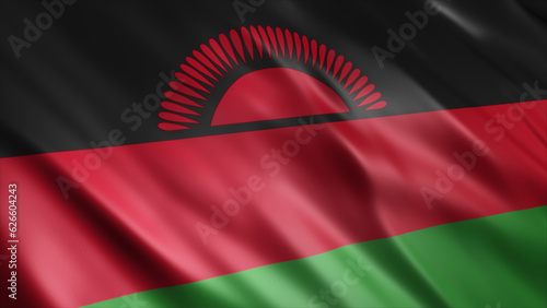 Free Download Malawi National Flag, High Quality Waving Flag Image  - GFXLoad