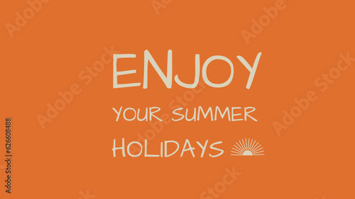Summer time editable text style effect. Vector text effect, with summer season event.