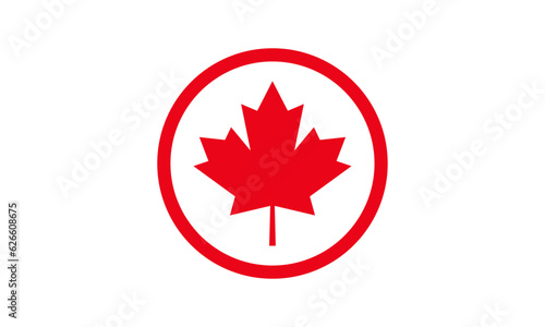 Maple Leaf Icon Canada Maple Leaf Set | Maple Leaves Icon Canadian Vector Illustration Logo | Maple-Leaf Icon Isolated Maple Leaf Collection