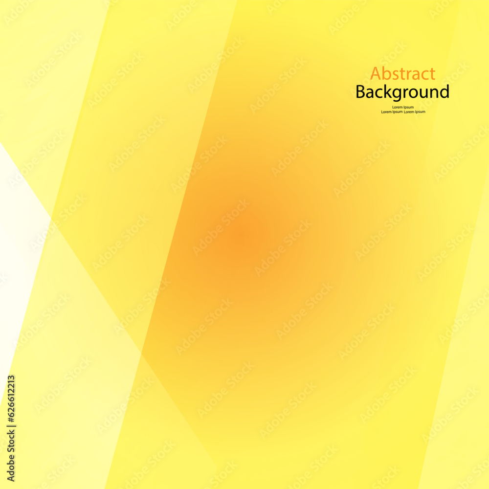Obraz premium Yellow color background abstract art vector