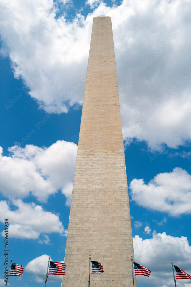 View of Washington monument