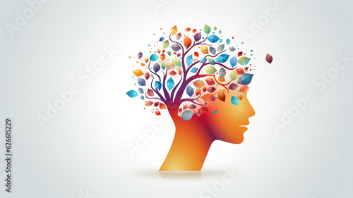 Mental health logo design