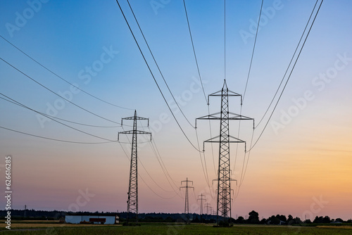 strommasten energiewende co2 klimawandel