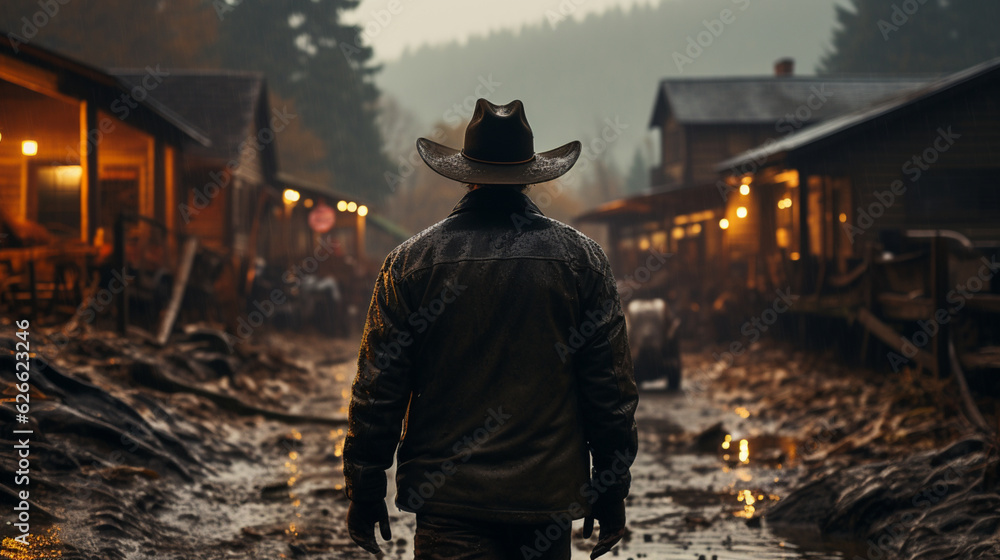 Abenteuerlicher Cowboy -Western-Legende