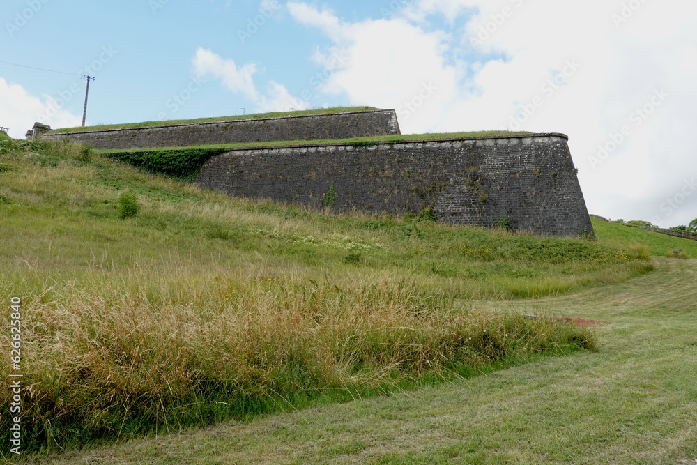 Enceintes de la Citadelle de Givet en France Enceintes de la Citadelle de Givet en France