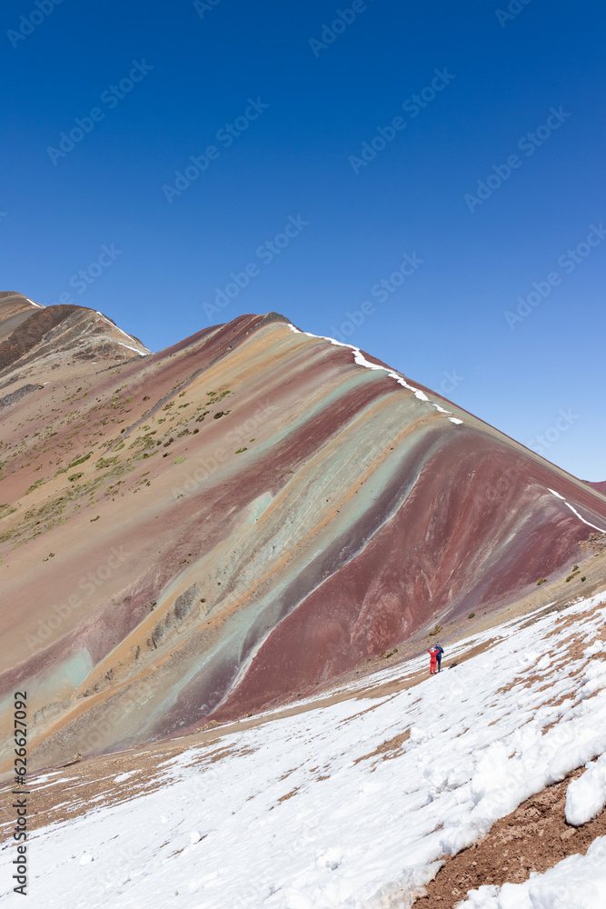 Fototapeta premium Montaña de colores