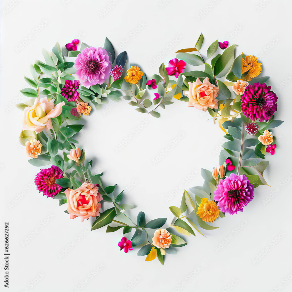 AI-Inspired Flower Art, Generative AI AI-Inspired Flower Art, Generative AI