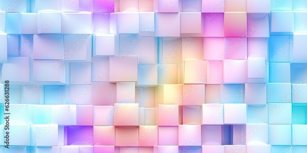Abstract geometic 3d background, mosaic structure texture. Generative AI Abstract geometic 3d background, mosaic structure texture. Generative AI