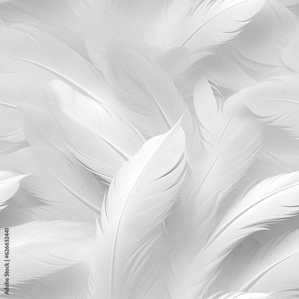 Tapeta Abstrakcja 3d białe tło