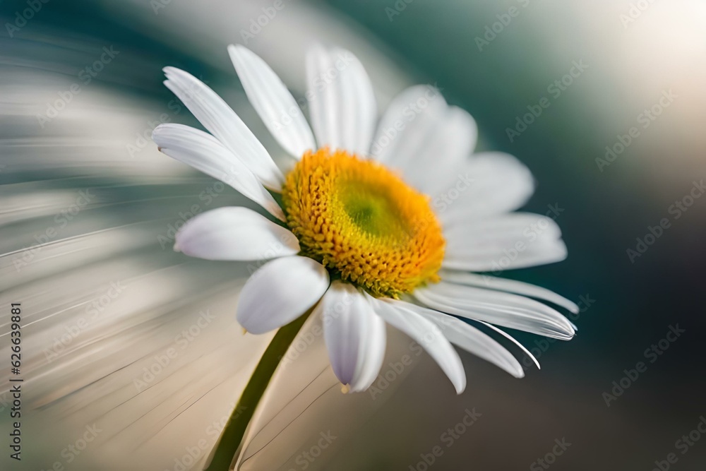 Naklejka premium daisy flower generated AI