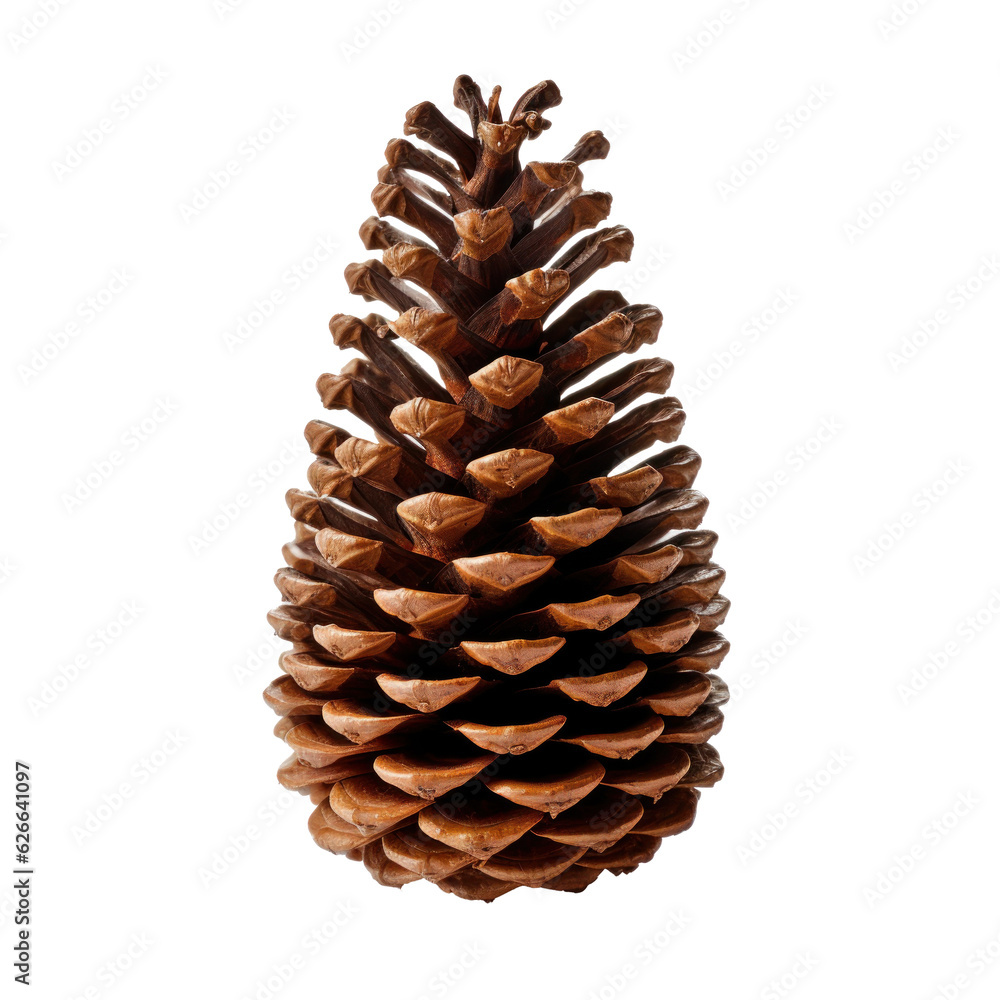 pine cone isolated pine cone isolated