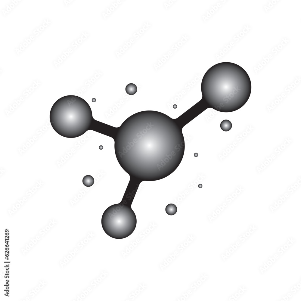 Molecule element icon Molecule element icon