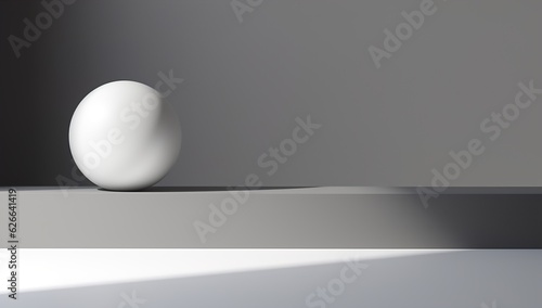 white ball isolated © Nikola