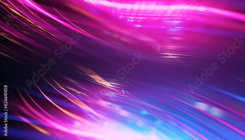 Neon fiber optic lines abstract texture background, abstract speed lines technology background