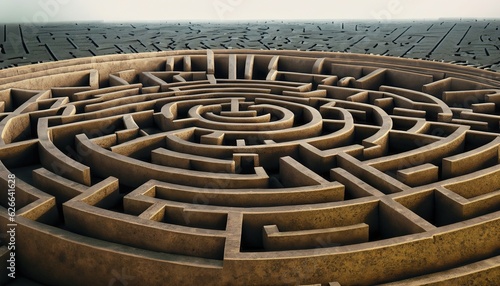 maze in the middle