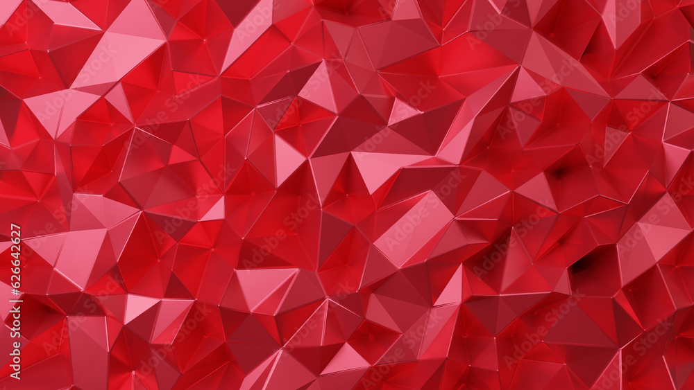 3D render of red abstract background 3D render of red abstract background