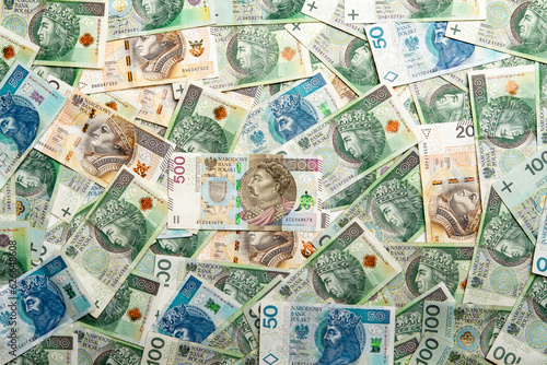polish paper money or banknotes