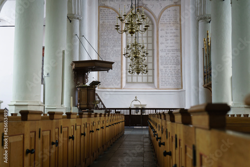 interior of church