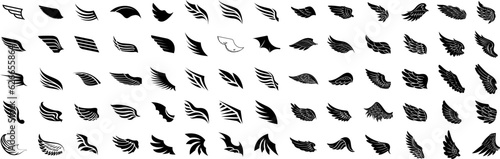 Fotografiet Wings icons