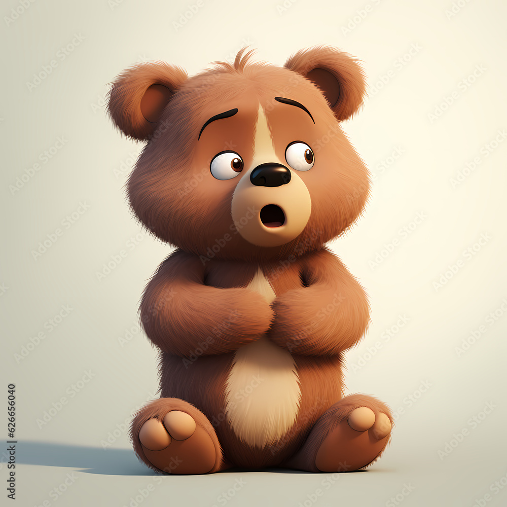 teddy bear on white teddy bear on white