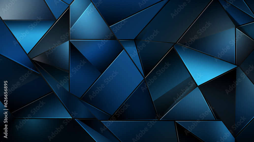 Fototapeta premium Black blue abstract modern background for design