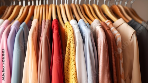 Wallpaper Mural Closet Chic: Women's Fashion Collection Torontodigital.ca