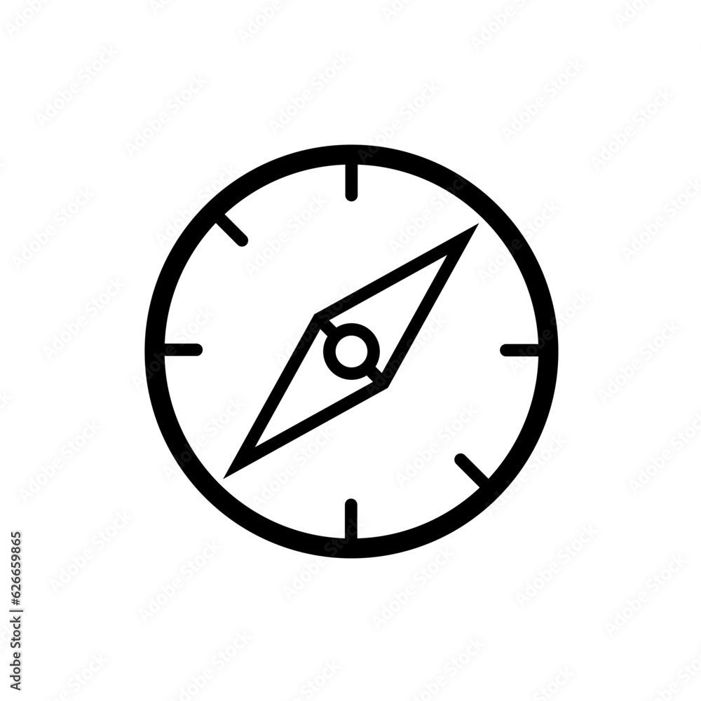 compass - vector icon. Directions of the world, wind rose compass - vector icon. Directions of the world, wind rose