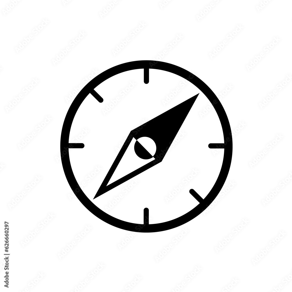 compass - vector icon. Directions of the world, wind rose compass - vector icon. Directions of the world, wind rose