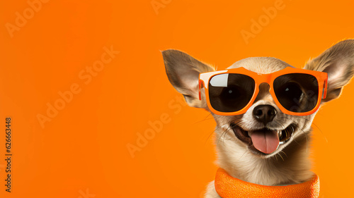 CHIHUAHUA WITH SUNGLASSES