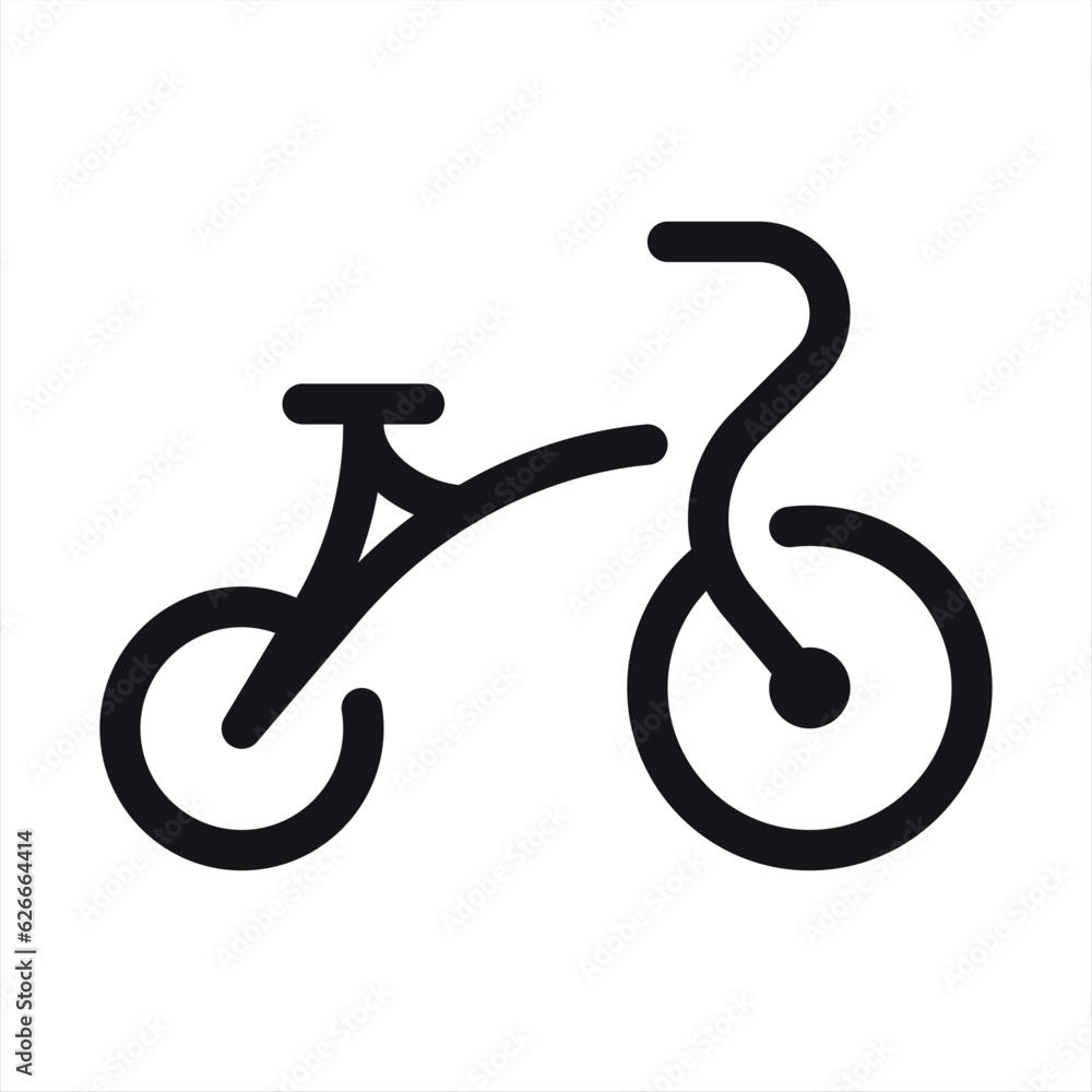kid's bike icon vector template illustration logo design.Kids balance bike icon. Simple illustration of kids balance bike vector icon for web kid's bike icon vector template illustration logo design.Kids balance bike icon. Simple illustration of kids balance bike vector icon for web