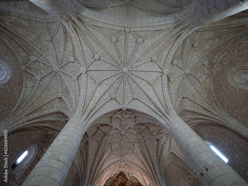 Interior de la Iglesia de Santa María, Hoz de Alarcón, Alarcón, Cuenca, Castilla la Mancha, España photo