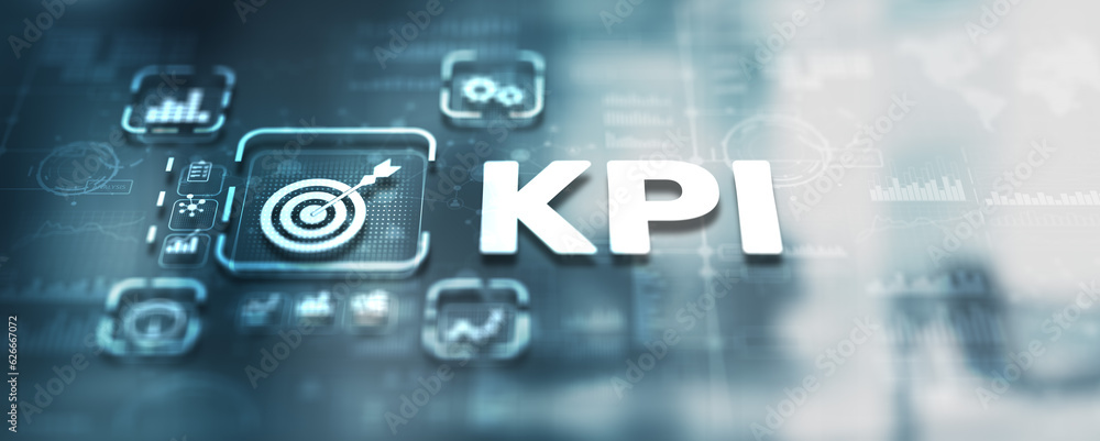 KPI key performance indicator business technology concept on virtual screen KPI key performance indicator business technology concept on virtual screen