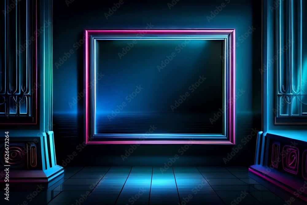 neon frame neon frame