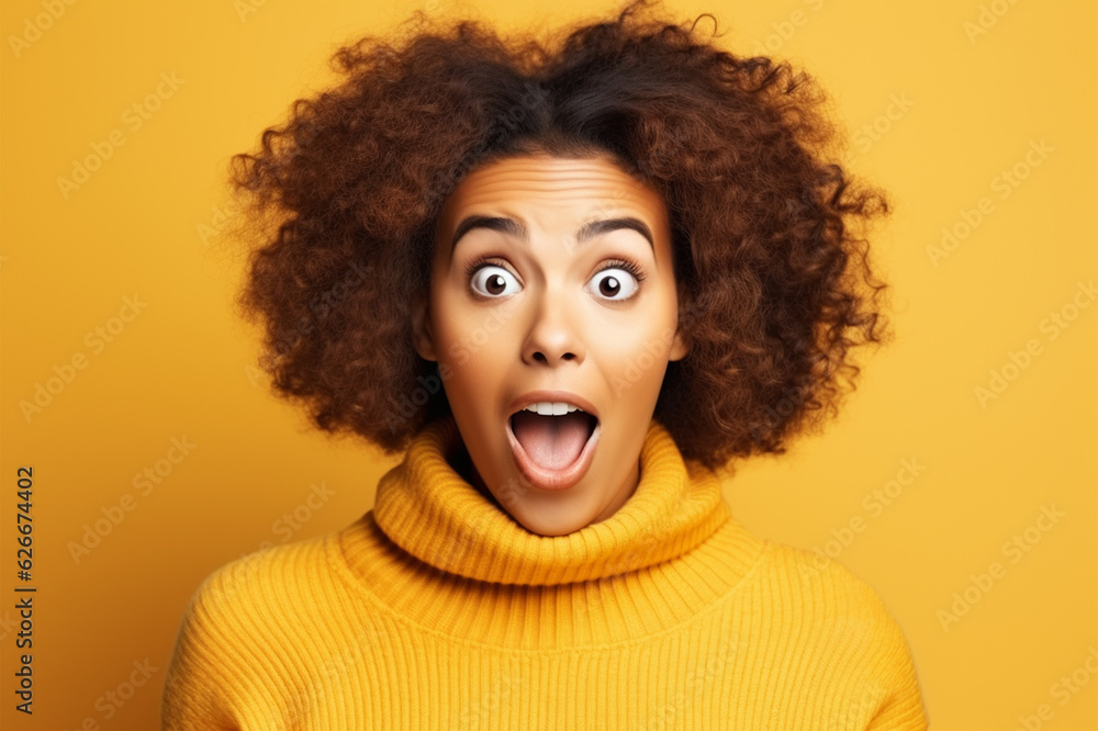 Excited woman , amazed and cheerful emotions. Excited woman , amazed and cheerful emotions.
