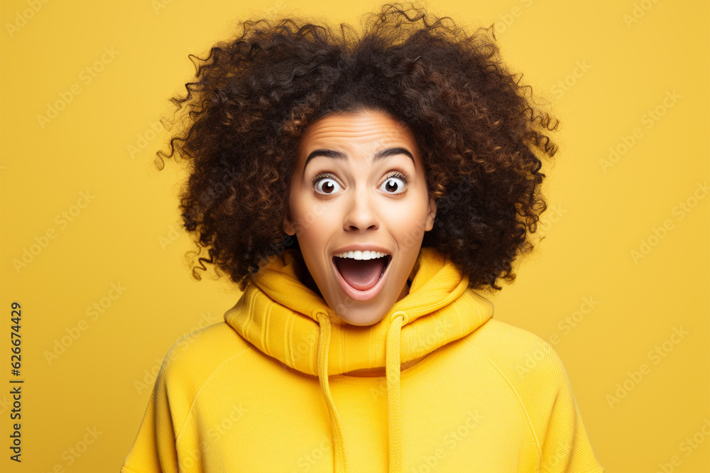 Excited woman , amazed and cheerful emotions. Excited woman , amazed and cheerful emotions.