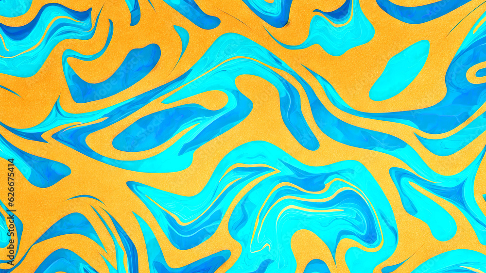 Fluid Paint in Water | AI Generated