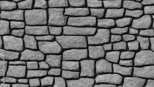 Brick Wall Grey | AI Generated