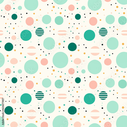 Thematic Digital Paper for Product Design Seamless Paper Pastel Stripes and Dots Seamless Wallpaper Pastel Stripes and Dots Digital Paper Cool Seamless Background
