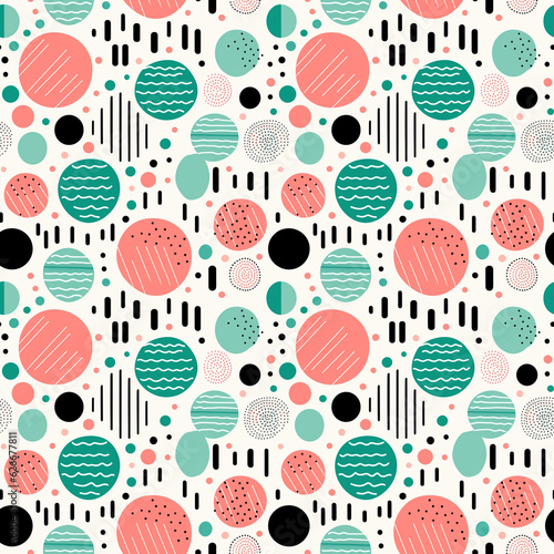Thematic Digital Paper for Product Design Seamless Paper Pastel Stripes and Dots Seamless Wallpaper Pastel Stripes and Dots Digital Paper Cool Seamless Background