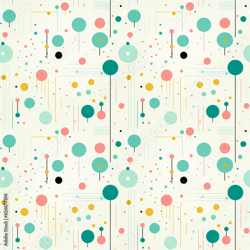 Thematic Digital Paper for Product Design Seamless Paper Pastel Stripes and Dots Seamless Wallpaper Pastel Stripes and Dots Digital Paper Cool Seamless Background