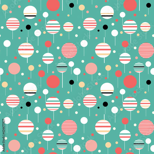 Thematic Digital Paper for Product Design Seamless Paper Pastel Stripes and Dots Seamless Wallpaper Pastel Stripes and Dots Digital Paper Cool Seamless Background