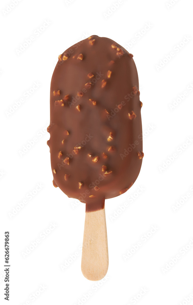 Ice cream isolated on a white Ice cream isolated on a white