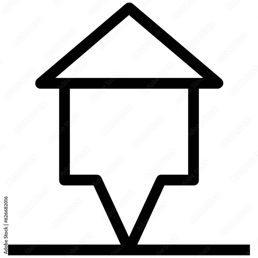 Navigation Vector Line Icons 

