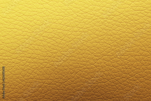 Golden textured surface as background, closeup view