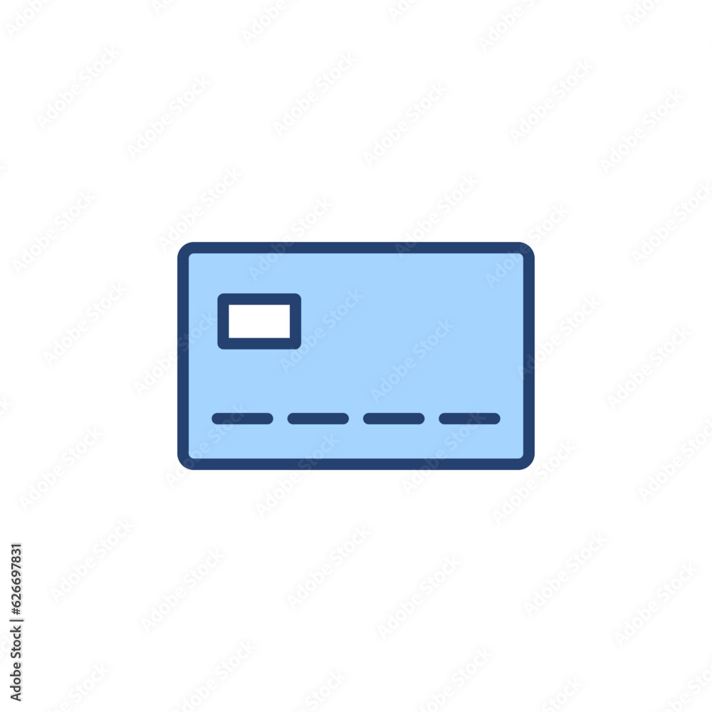 Credit card icon vector. Credit card payment sign and symbol Credit card icon vector. Credit card payment sign and symbol