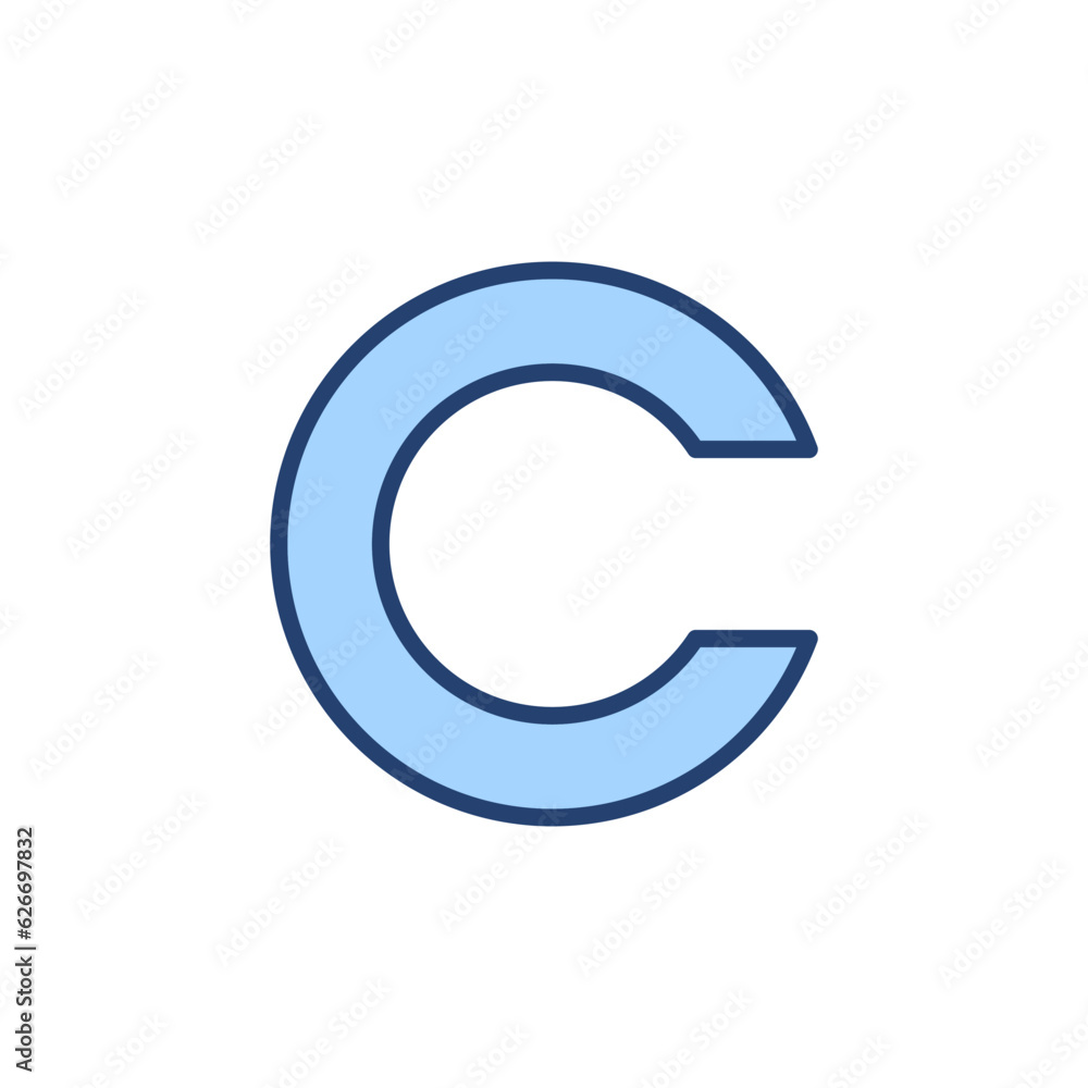 Copyright icon vector. copyright sign and symbol Copyright icon vector. copyright sign and symbol