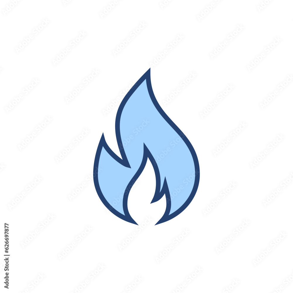 Fire icon vector. fire sign and symbol Fire icon vector. fire sign and symbol