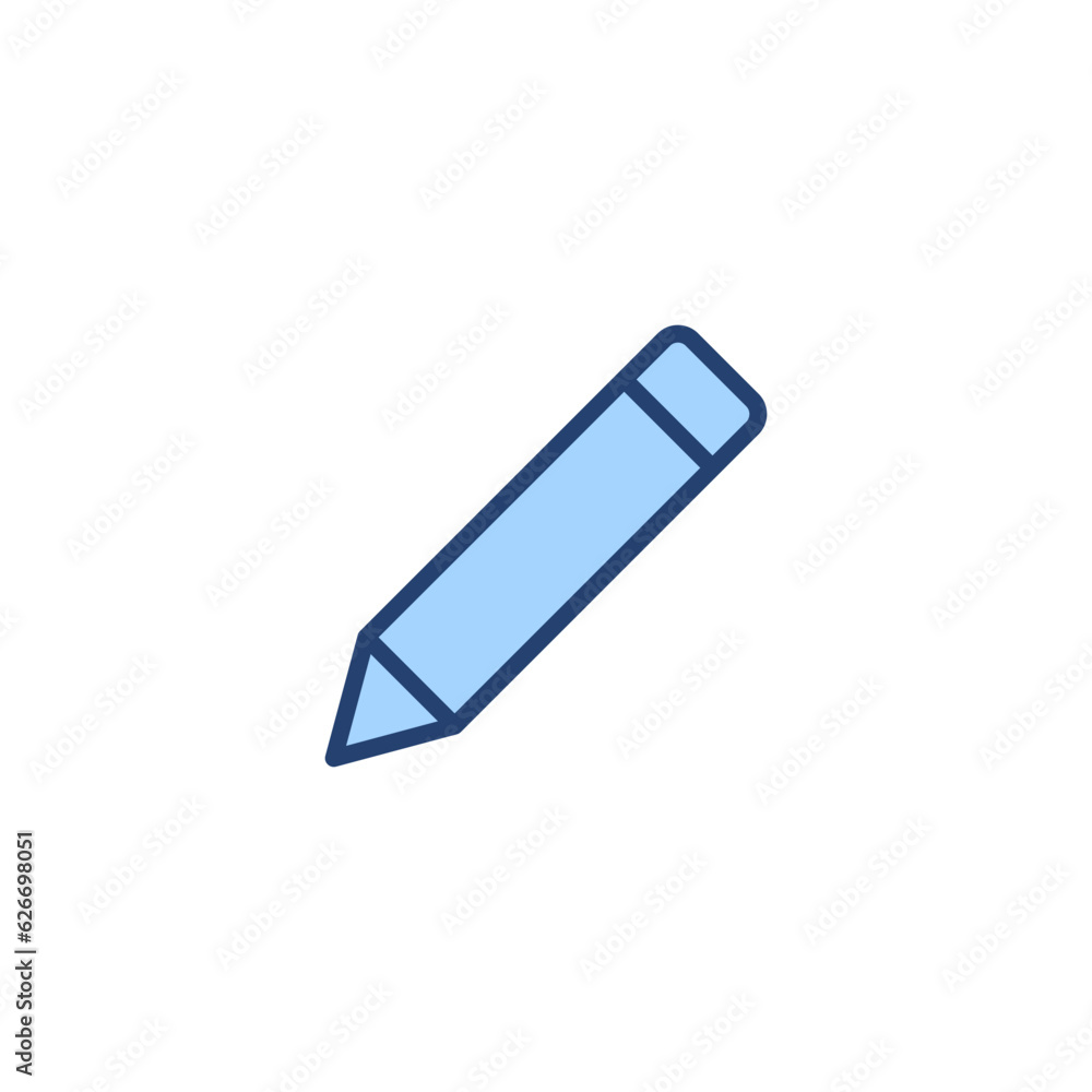 Pencil icon vector. pen sign and symbol. edit icon vector Pencil icon vector. pen sign and symbol. edit icon vector